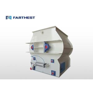 Double Shaft Livestock Feed Grinder Mixer For Pellets Powder Materials