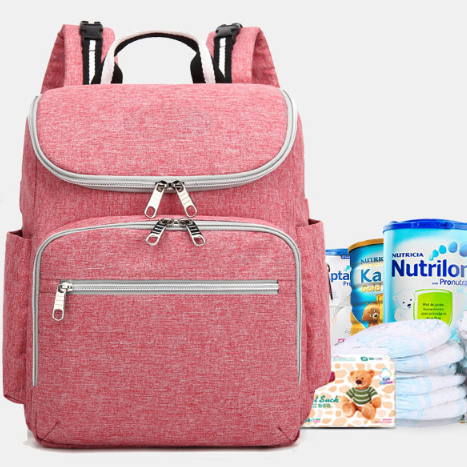 Outdoor Hiking Camping Picnic Casual Backpack Waterproof Fashion Multi-function Large Capacity Diaper Bag for Mom&Dad Mochila