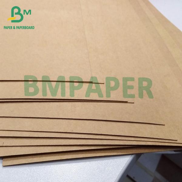 FDA Degradable Natural Brown Kraft Cup Stock Soup Bowl Paper 250gsm
