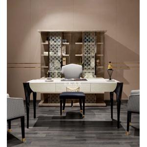 Modern Wooden High Gloss With Glass Book Shelf Bookcase