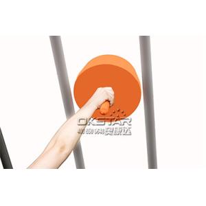 Steel outdoor fitness equipment horizontal ladder climbing ladder
