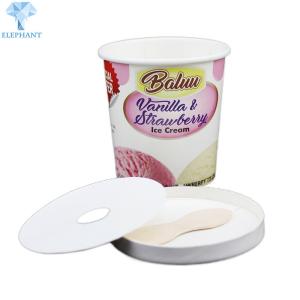 OEM ODM Paper Frozen Yogurt Cups