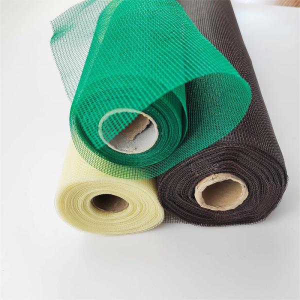 Buy Plain Weave Lightweight Fiberglass Insect Screen Mesh Economical High Light Transmission at wholesale prices