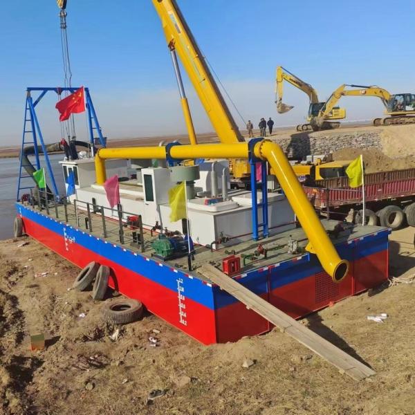 Customized Jet Suction Sand And Gravel Dredging With Long Discharge Distance Pumping Sand River
