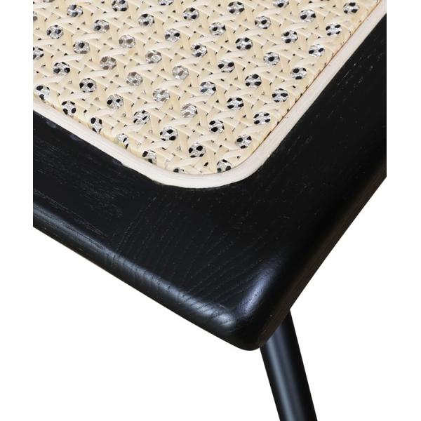 Armless Swivel Rattan Office Chairs