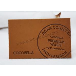 0.8mm 1.2mm Leather Jean Patches Full Grain Leather Clothing Tags