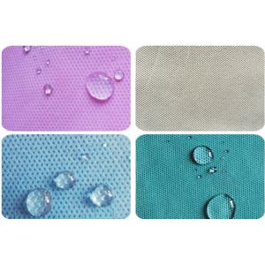 Surgical Gown SMS Non Woven Fabric Antibacterial Dyed Pattern Anti Static