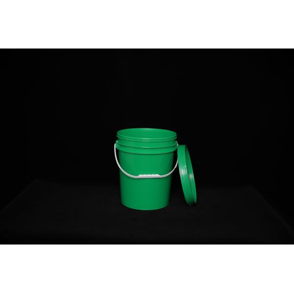 FDA Approved Stackable Oil Bucket With Smooth Surface Lid And Handle Lightweight