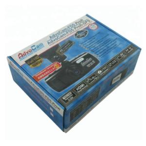 157g Varnish Debossed Colored Packaging Boxes Cardboard Corrugated CMYK CDR