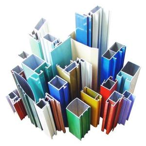 Window Frame 6063 6m Color Powder Coated Aluminium Extrusions Building