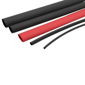 4x 4mm Heat Shrink Tubing Polyolefin 600v Red And Black
