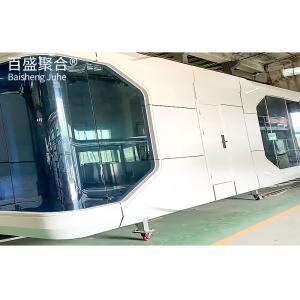 Modern Modular Space Capsule House with Galvanized Steel Frame