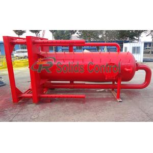 Skid Mounted 800mm Oil Drilling Mud Gas Separator