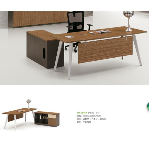 Buy modern melamine laminated office manager table furniture at wholesale prices