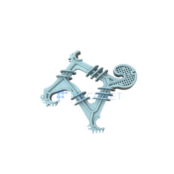 Apply Cable Diameter 3-8 mm Fiber Tension Clamp with Hippocampal Hooks Wire Clamp in Black