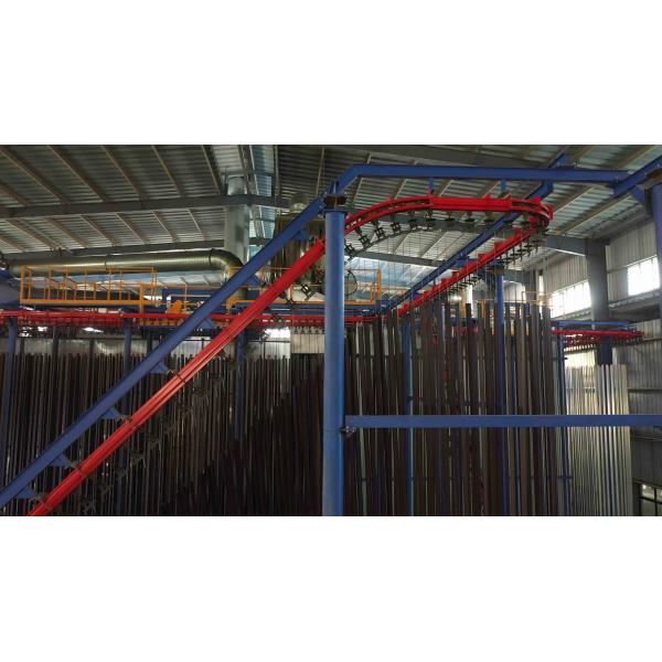 Automatic Control Cabinet System Vertical Powder Coating Line Treatment