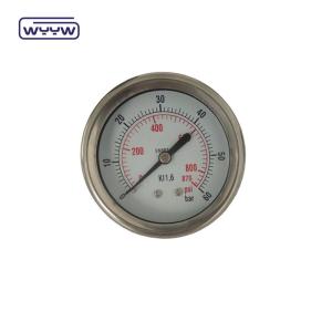 Glycerine Filled Pressure Gauge Manometer OEM ODM OBM Customized