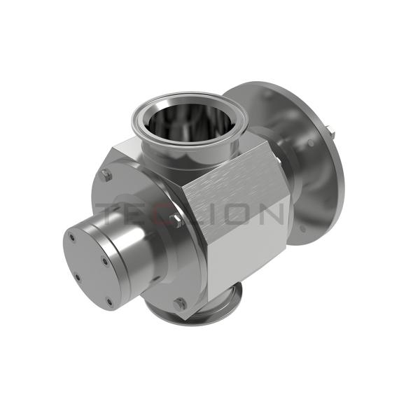 Gravity Flow Mini Sanitary Rotary Valve Airlocks For Constant Discharge