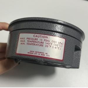 Dwyer Series 2000 Magnehelic Differential Pressure Gauge