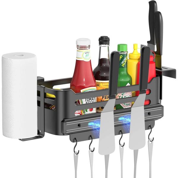 Griddle Caddy for Blackstone Griddle Grill BBQ Accessories Storage for Your BBQ