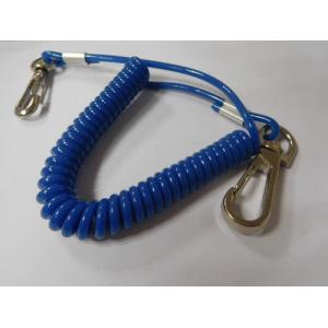 Good Strong Carabiner Lock Coiled Lanyard Tether Protect Tools