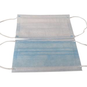 Earloop Style Health Disposable Facemask Wholesale 3Ply Medical Surgical Face