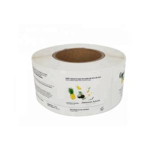 Bodywash Bottle Label Sticker Printing , Embossing Weatherproof Matte Sticker