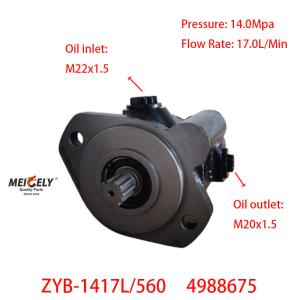 Cummins ISD ISDE 4BT Engine 4988675 Power Steering Hydraulic Pump