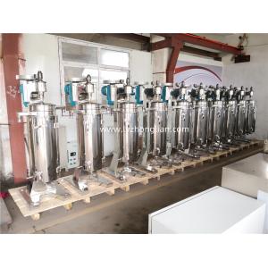 Stainless steel oil centrifuge separator with CE certificate