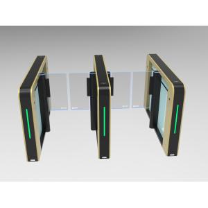 Aluminum Alloy Speed Gate Turnstile SUS304 Brushed IP42 RS485