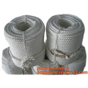 twisted rope, polyamaide rope, polyester rope, polypropylene rope, PET+PP rope