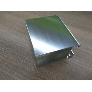 China Silver White Polished Aluminium Profile Door And Window Accessories on sale
