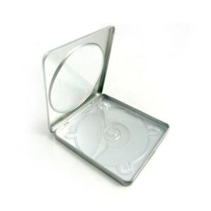 Silver CD Tin with window