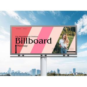 120° / 60° View Angle LED Billboards with Refresh Rate 3840HZ Advertising Sign