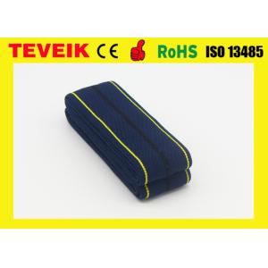 Reusable Dark Blue Fetal Monitor CTG Belt with Self-adhesive buckle, latex-free