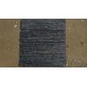 8mm Thickness Black Quartzite Exterior Veneer Stone Panels for sale