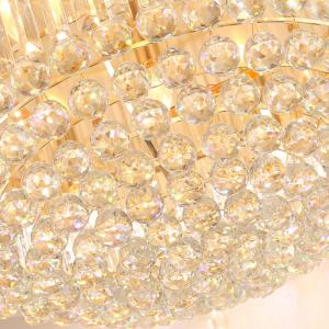 Crystal Ceiling Lighting wedding Ceiling Light Custom Hotel Villa Large