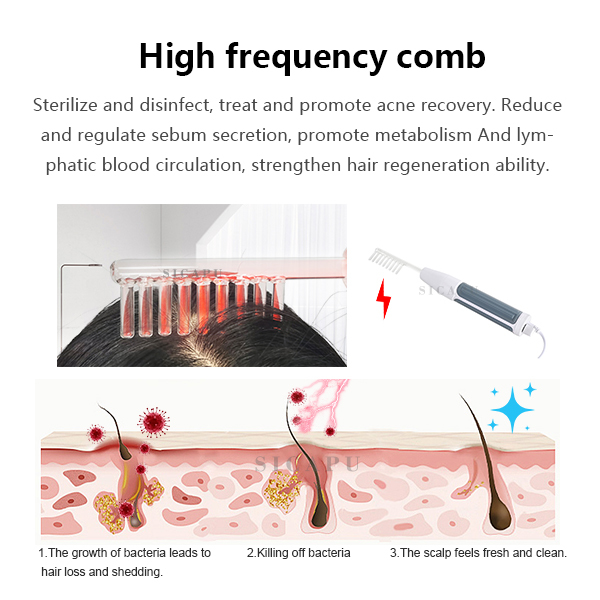50Hz / 60Hz Hair Scalp Machine Hair Growth Hair Therapy Machine For Hair Fall