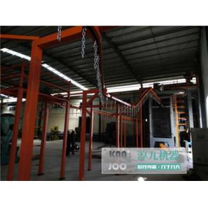 Catenary Continous Hook Shot Blasting Machine Cleaning Valve