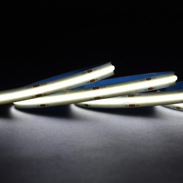 Cob LED Strip Lights 504 Leds/m 5M Warmer White 2700K CRI 90+ Super Bright