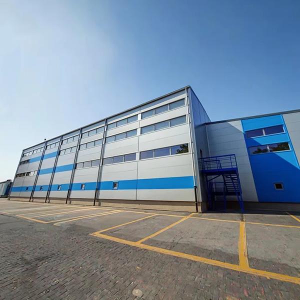 Buy Modern Q355B Grade Prefab Steel Structure Building High Rigidity Steel Structure Factory at wholesale prices