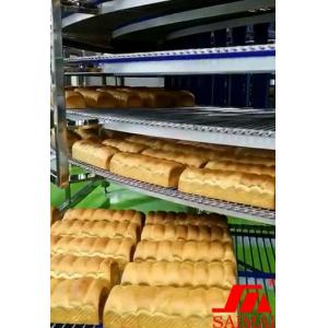 INTRALOX Modular Belt Spiral Cooling System With Belt Cleaning Machine