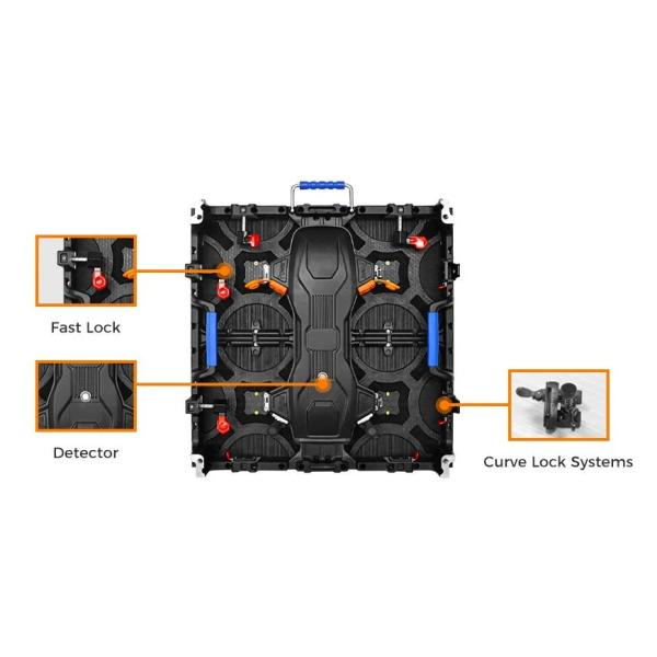 P2.6 P2.9 P3.91 Indoor Stage Event Rental Panels For Churches / Weddings / Clubs