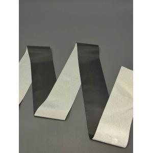 Polyester High Visibility Reflective Tape Silver Reflective Fabric Safety Wear