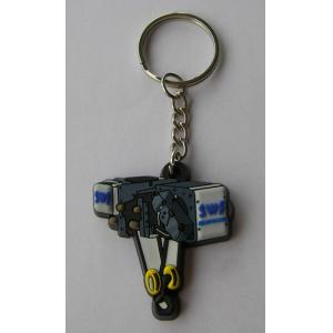 29x33x33cm Fashional Custom Rubber Keyrings Nonpoisonous For Body