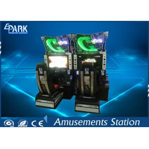 3D LCD Screen Racing Game Machine Coin Operated Dynamic Steering Wheel