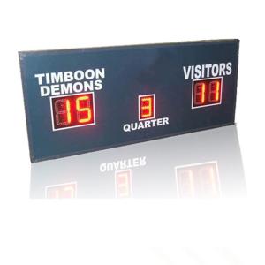 Quality Simple Five Digits Small Led Scoreboard , Electronic Football Sport Scoreboard for sale