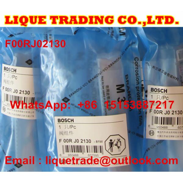 F00RJ02130 BOSCH Genuine & New Common rail injector valve F00RJ02130 for 0445120059, 0445120060, 0445120123