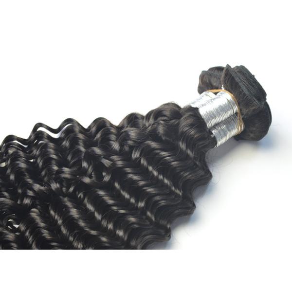 Deep Curl Virgin Peruvian Hair Extensions Unprocessed Peruvian Hair Bundles 3 Pcs A Lot