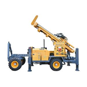 Dth Mud Water Well Drilling Rig 4 Cylinder Diesel Engine